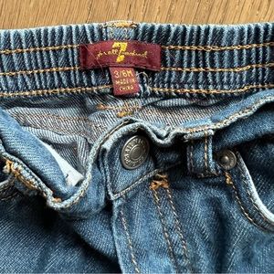 7 For All Mankind jeans. 3/6 mo. Never worn